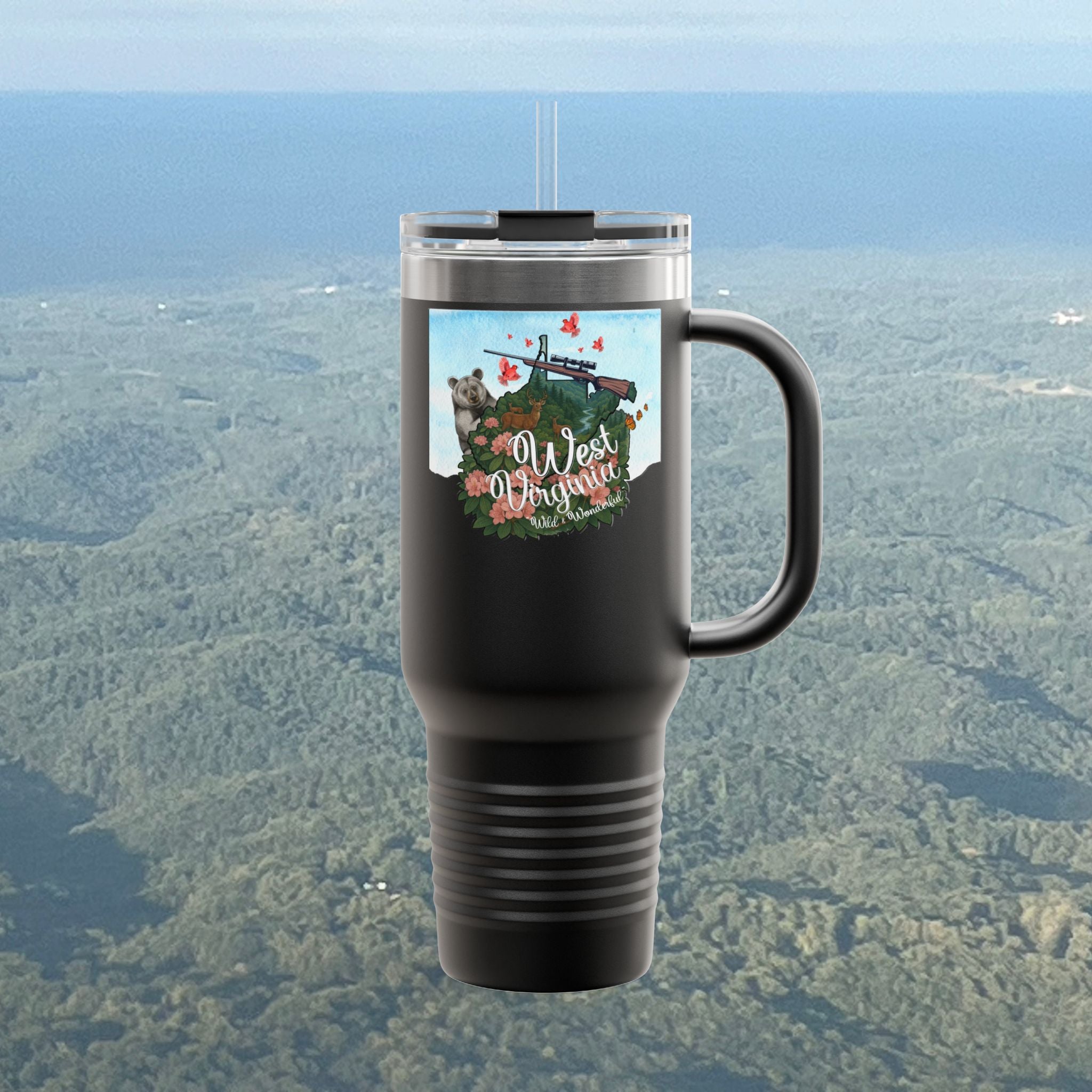 West Virginia State Tumbler (40oz)