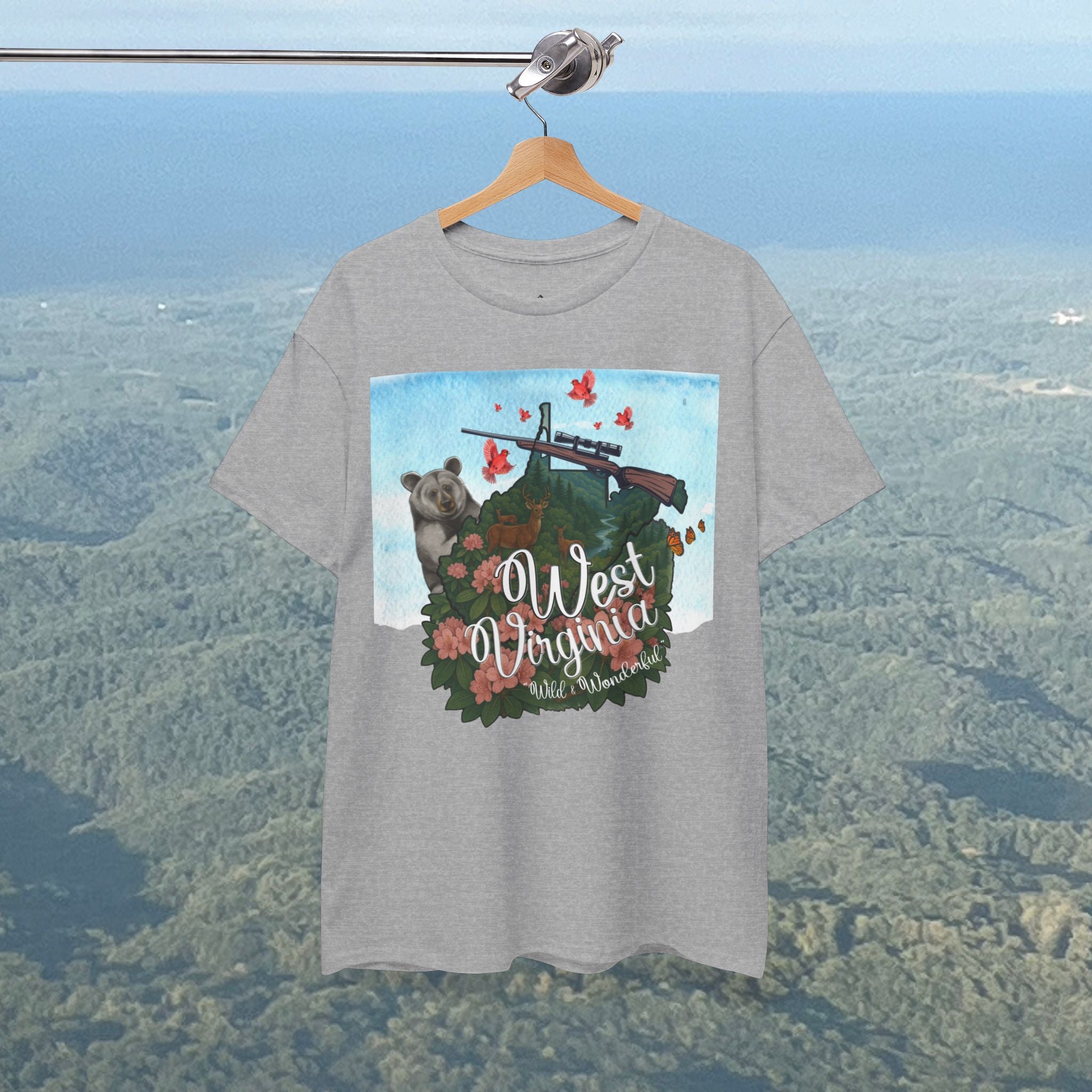 West Virginia State Tee