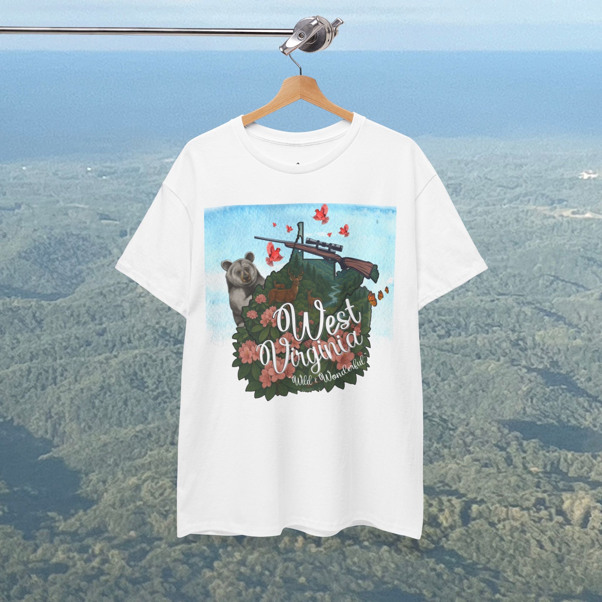 West Virginia State Tee