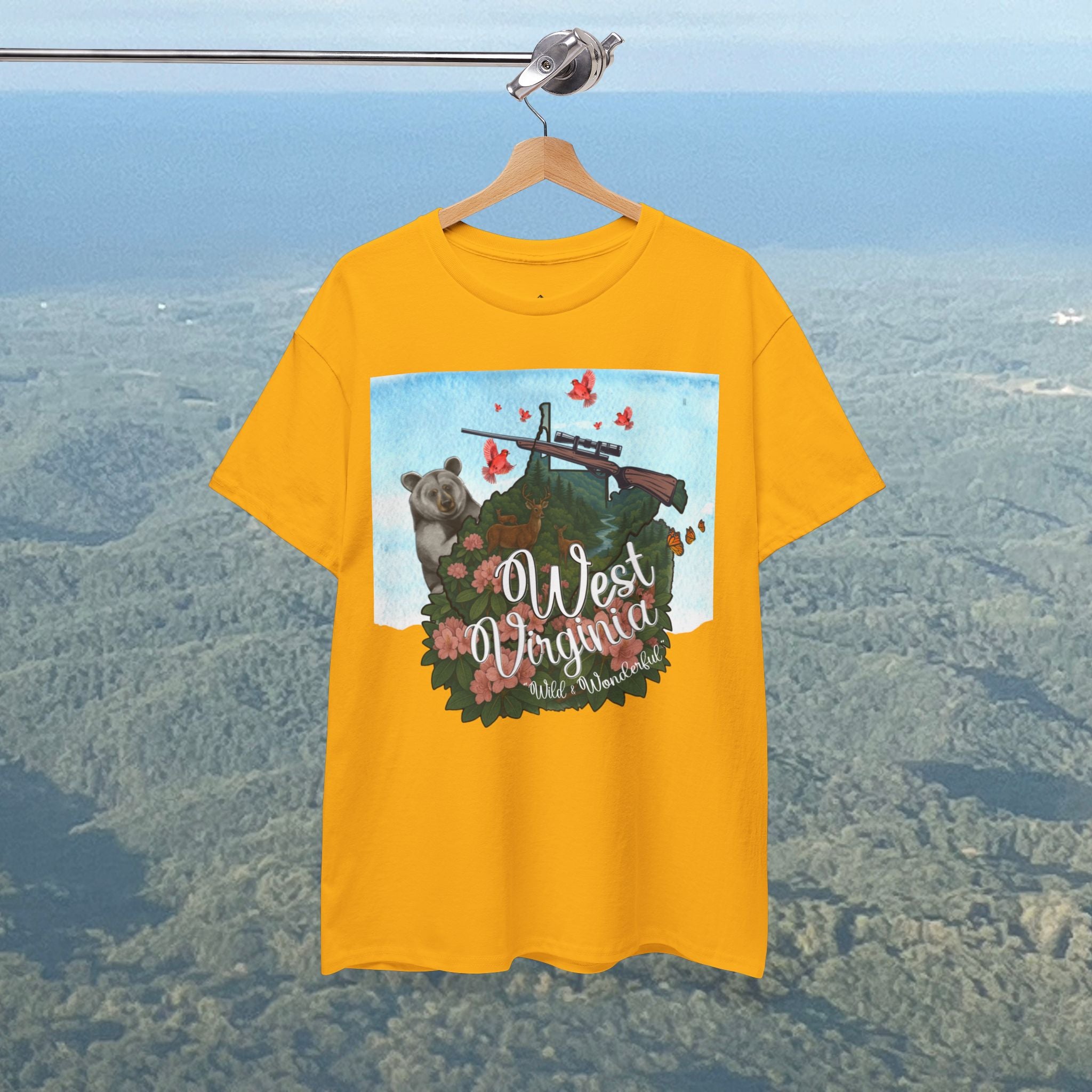 West Virginia State Tee