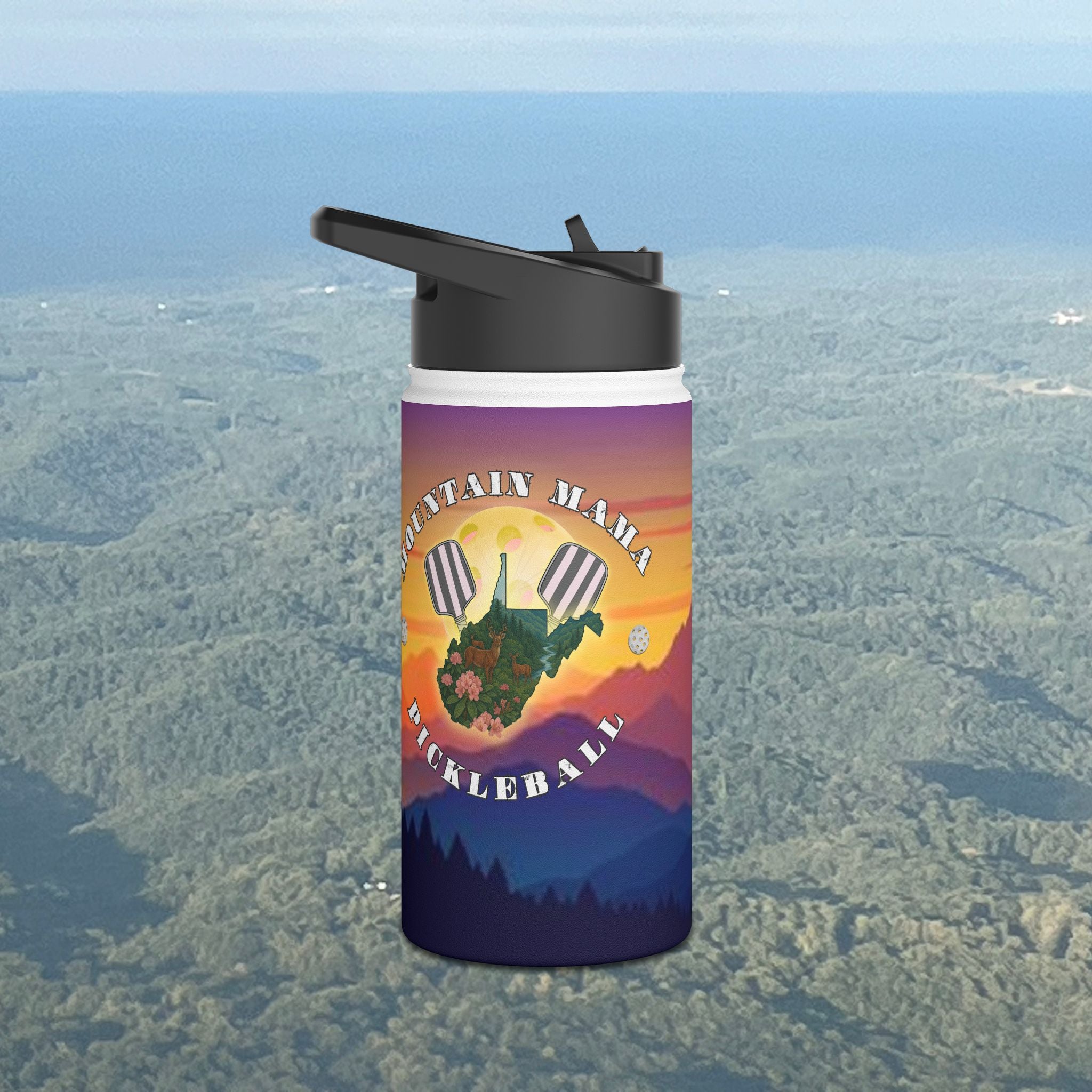 Mountain Mama Stainless Steel Water Bottle