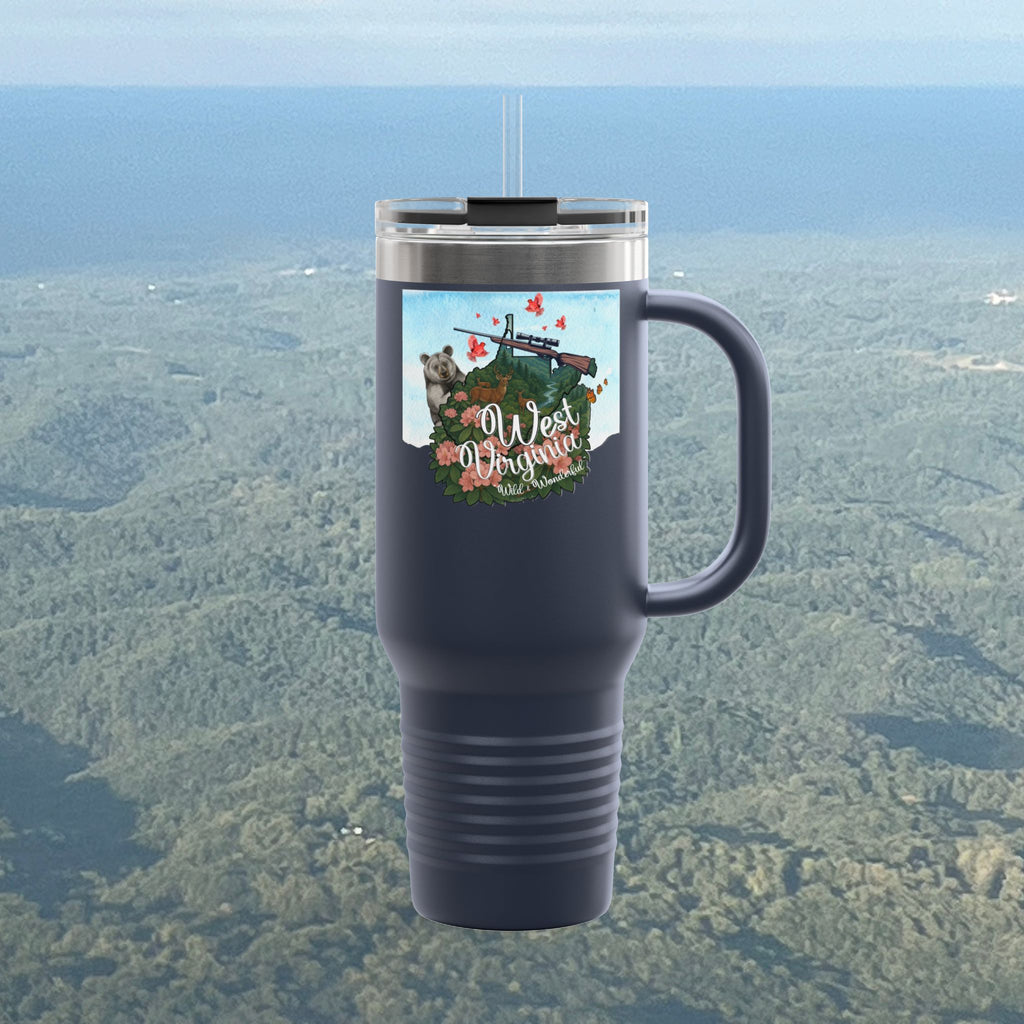 West Virginia State Tumbler (40oz)