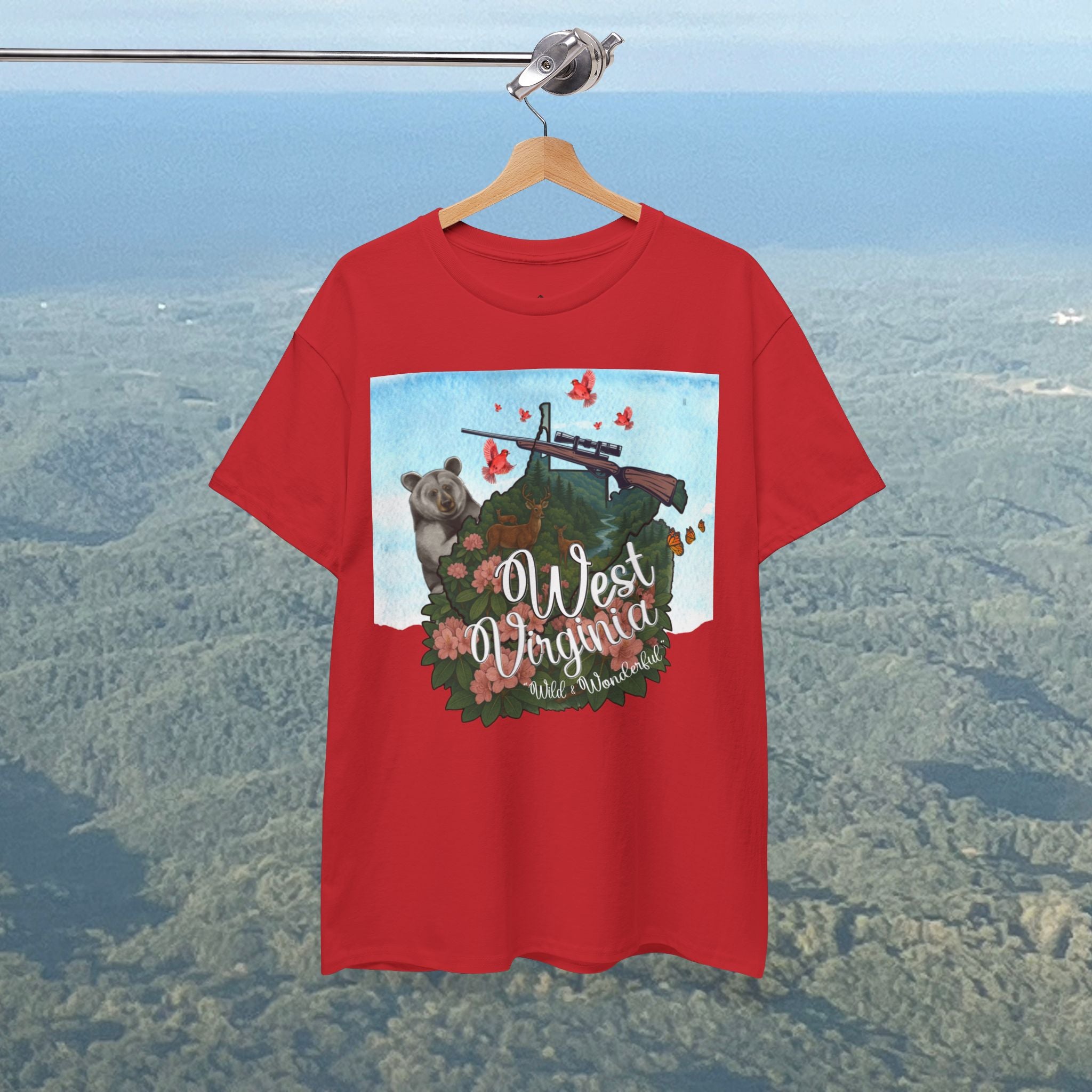 West Virginia State Tee