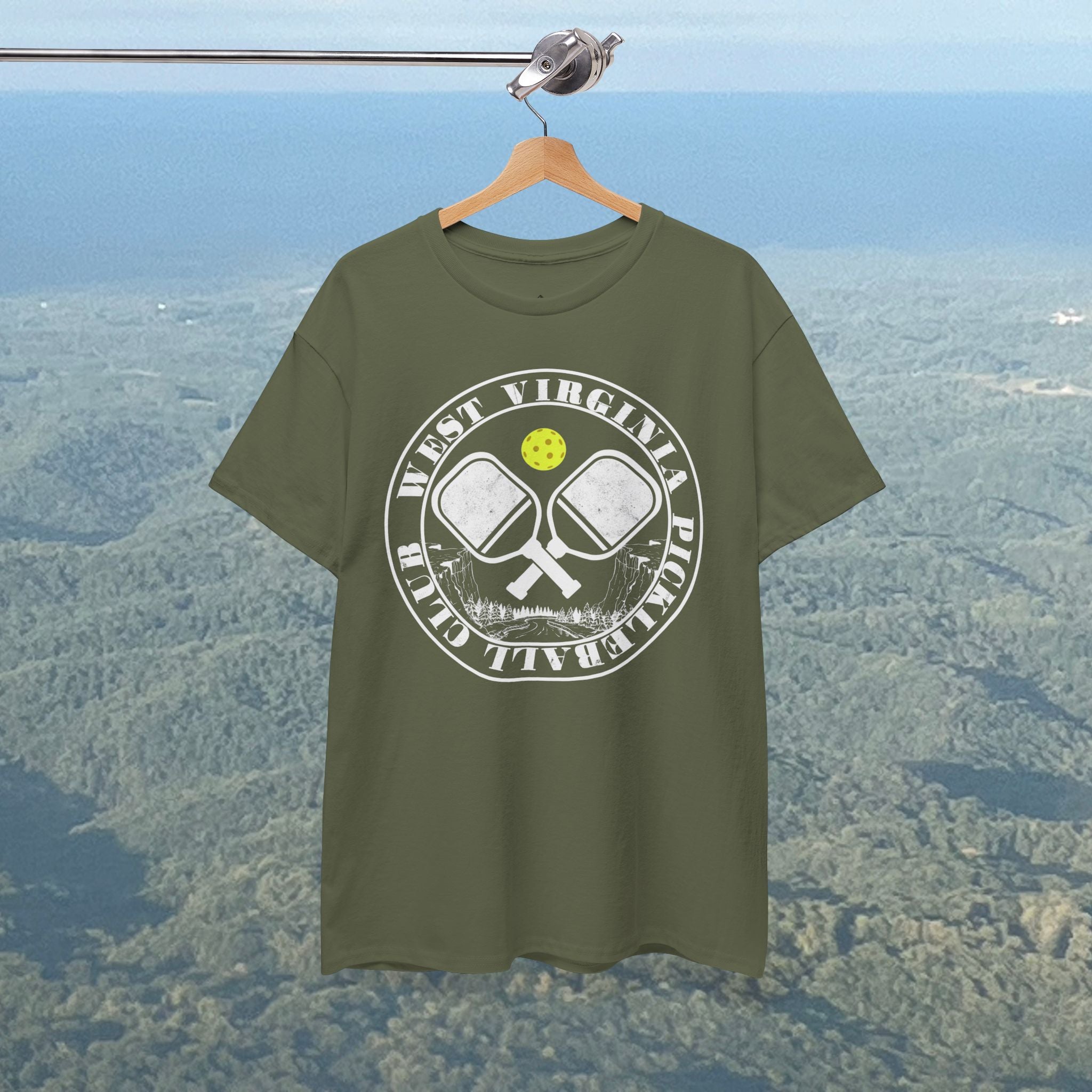West Virginia Pickleball Tee