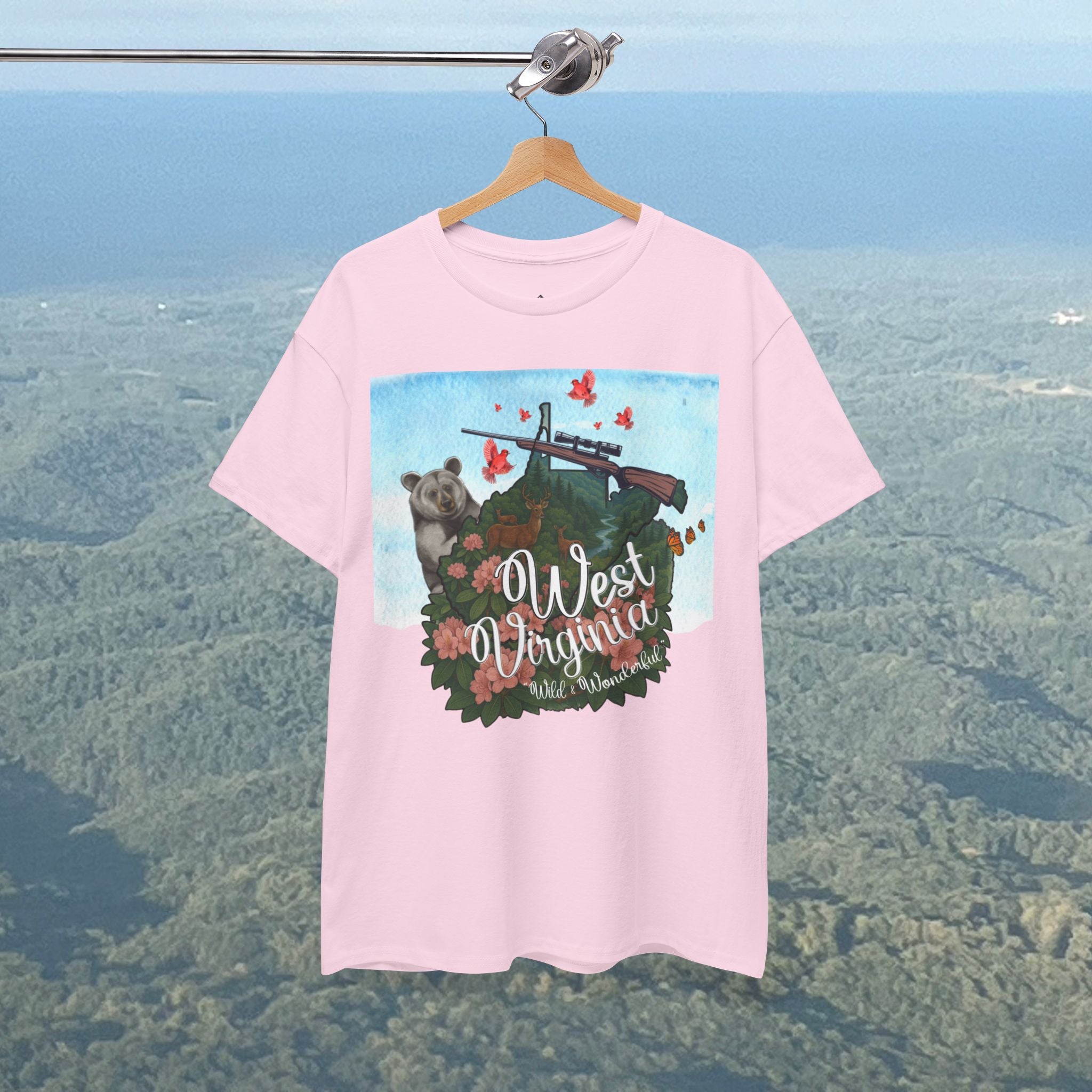 West Virginia State Tee